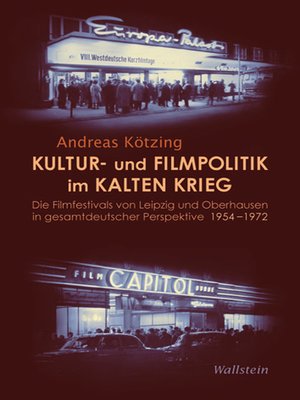 cover image of Kultur- und Filmpolitik im Kalten Krieg